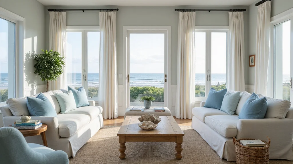 35 Coastal Living Room Ideas That'll Make You Want to Move to the Beach!