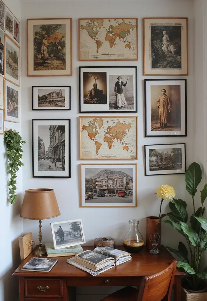 40 Trendy Apartment Decorating Ideas That Are Perfect for Modern Living - 14. Personalize with Travel Mementos