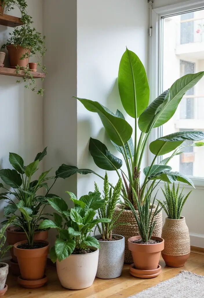 40 Trendy Apartment Decorating Ideas That Are Perfect for Modern Living - 2. Go Green with Indoor Plants