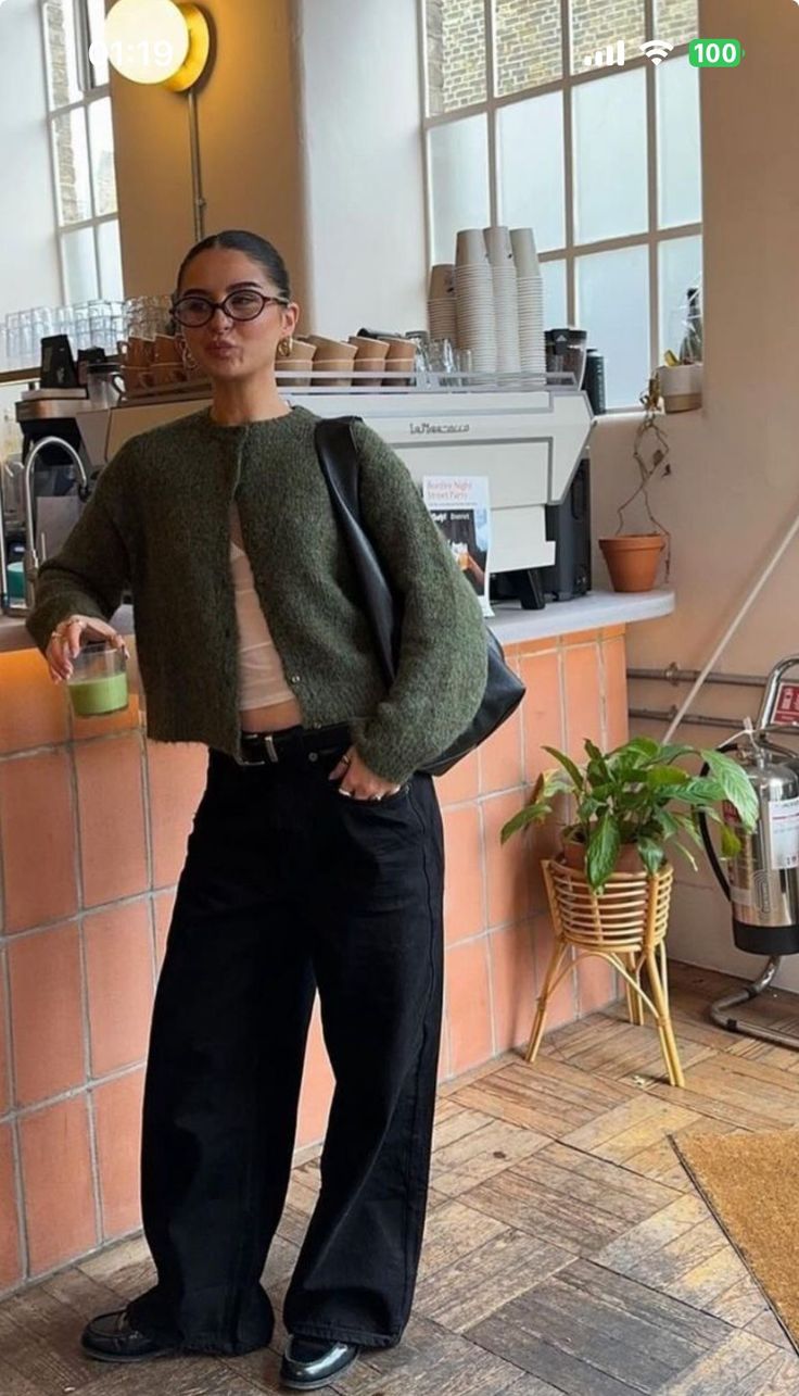 20 Cardigan Outfits You'll Wear All Season (You Won't Believe #8!) - Minimalist Chic: Cardigans and Monochrome Looks 1