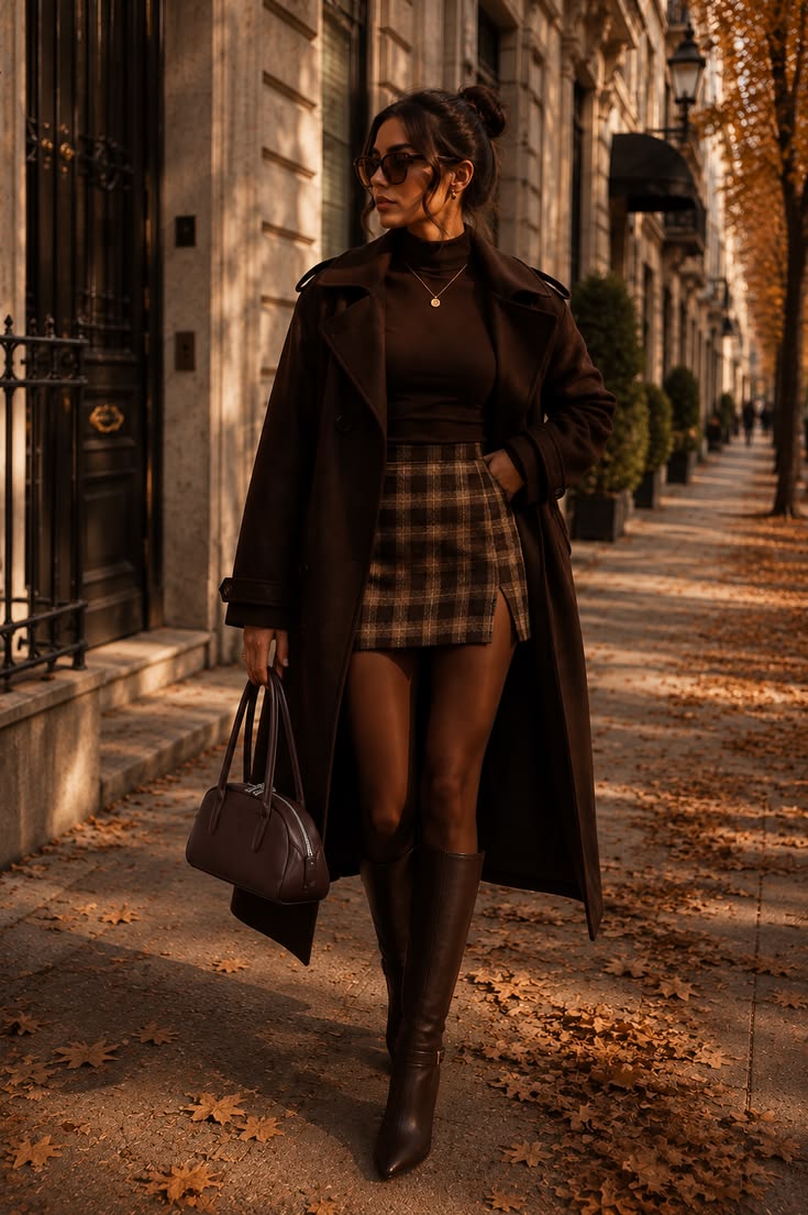 20 Stunning Fall Outfits with Boots (Layering Tips Included!) - Elegant Outfits with a Twist 1