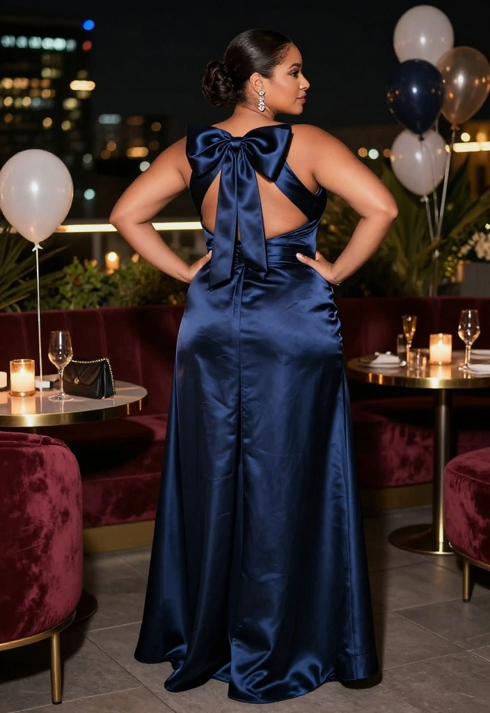 20 Bow-Detail Party Outfits That'll Make Every Festive Look Feel Extra Flirty - 4. The Back-Bow Party Gown 1