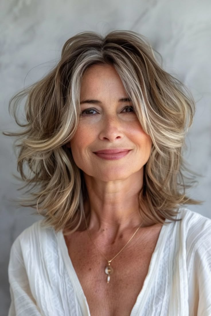 20 Face-Framing Blonde Highlight Ideas for Women Over 55 That Beautifully Enhance Your Features - 15. Caramel Bronde Around the Face for Rich, Natural Dimension 1