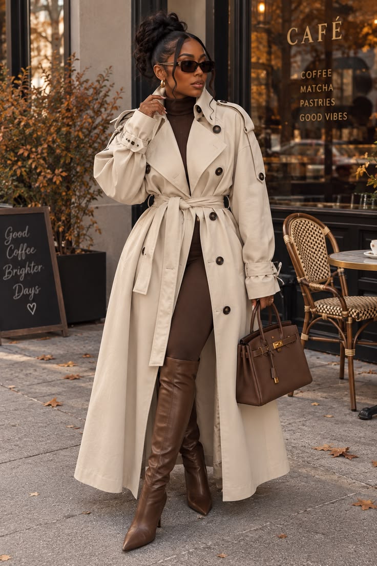 20 Trench Coat Outfits That Make Transitional Dressing Look Effortlessly Chic - A Trench Coat Formula Worth Repeating 1