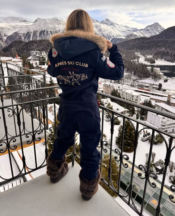 Ski Trip Outfits: 20 Après-Ski Looks - 16. Après-Ski Club Jumpsuit 1